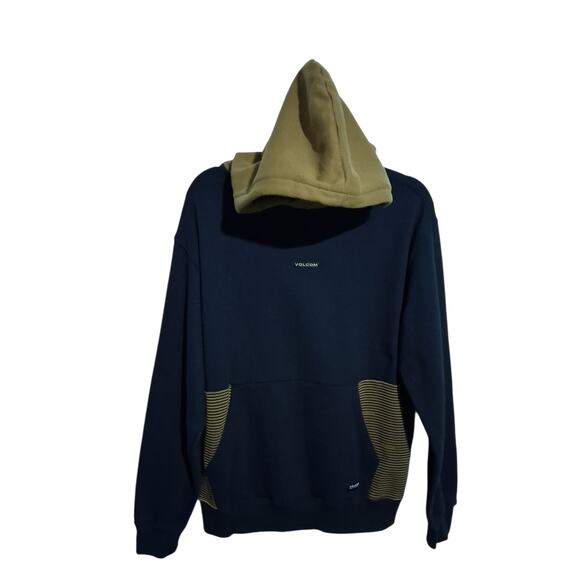 Volcom Mens sz Medium Forzee Pullover Hoodie Sweatshirt Alternative Skater Prep - Picture 8 of 14